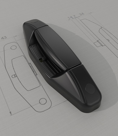 SLIDING DOOR HANDLES