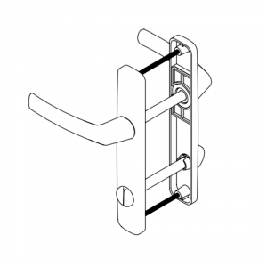 DOOR HANDLE AL LARA WC TYPE 8017