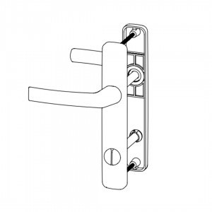 DOOR HANDLE AL LARA WC TYPE 8017