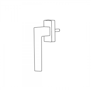 WINDOW HANDLE AL ATLAS ACOUSTIC 8017