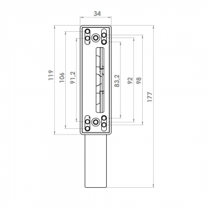 PEN.KOLU AL ATLAS EKSENEL TEK DIL 7016