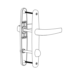 DOOR HANDLE AL IZMIR WC TYPE DELUXE 8022