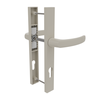DOOR HANDLE AL MUNICH 92 MM AXIS 30 MM LONG&ANGULAR 1013