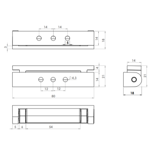 MENTESE AL TAKPRATIK 80 MM 8022