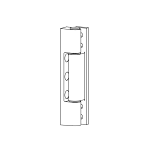HINGE AL UNIVERSAL 100 MM GOLD FINISH