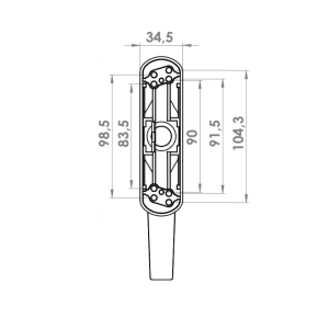 PEN.KOLU AL SMYRNA EKSENEL TEK DIL 7016