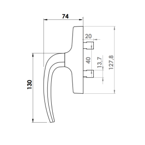 PEN.KOLU AL TRENDY EKSENEL CIFT DIL 7016