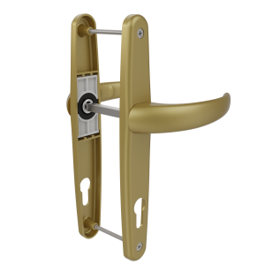 DOOR HANDLE AL ANKA 85 MM AXIS DELUXE GOLD FINISH