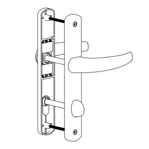 DOOR HANDLE AL ANKA WC TYPE LONG&WIDE 8003