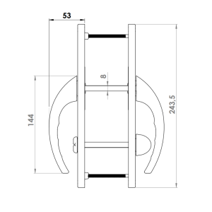 KAPI KOLU AL ANKA WC UZUN GENIS 8017