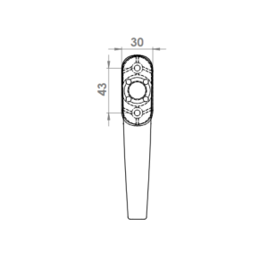 PEN.KOLU AL ANKA AKUSTIK OVAL (AL/AL) 8003