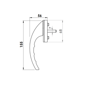 PEN.KOLU AL ANKA OVAL (PL/AL) BOYA BRONZ