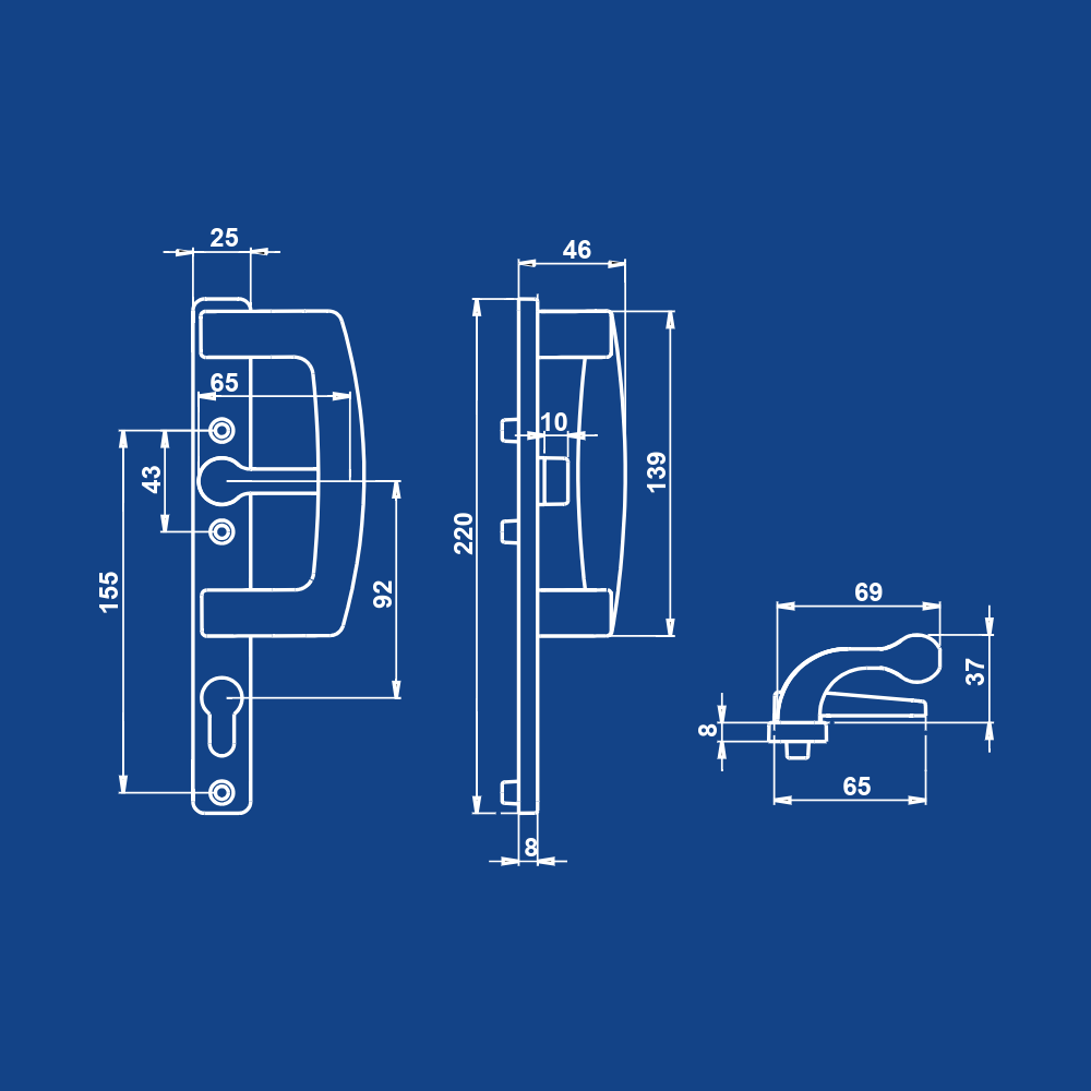 Delhi D Kol Barelli Mandallı Takım