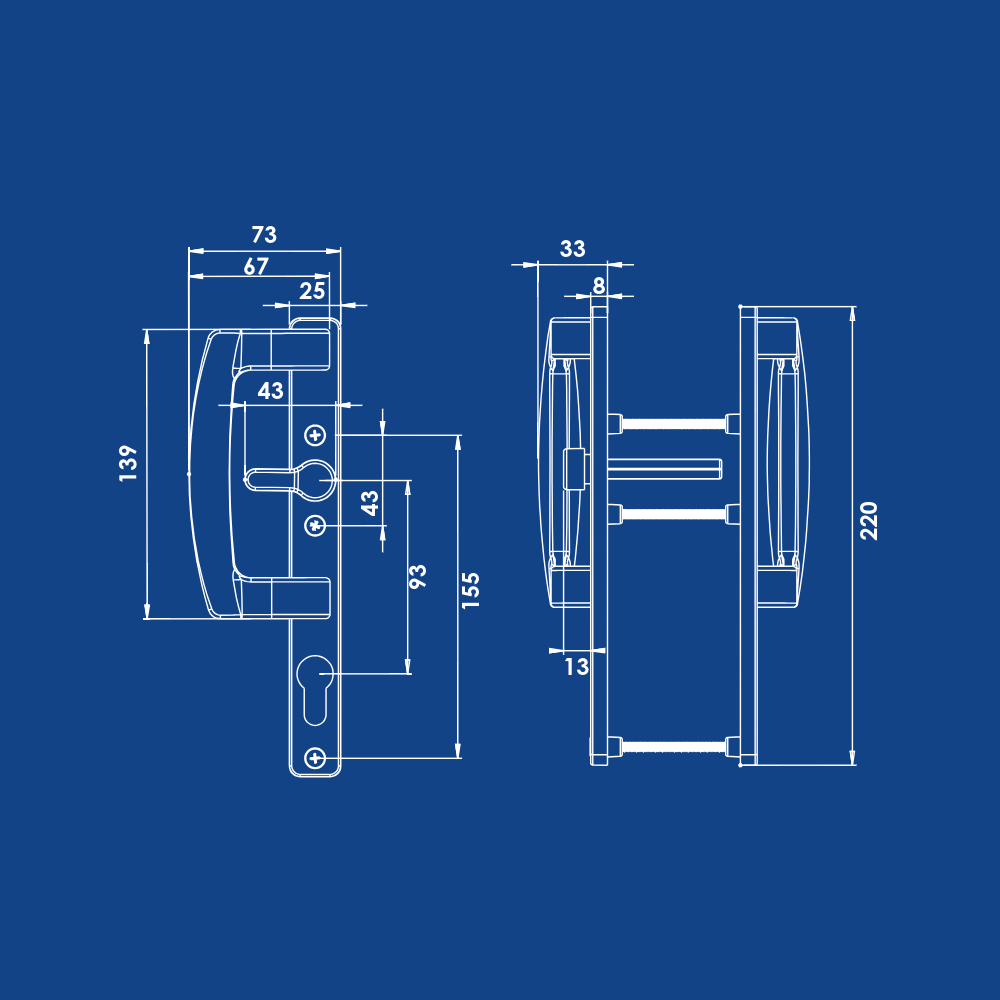 Delhi Kısa D Kol Barelli Mandallı Dişi Barelsiz Mandalsız Erkek Takım
