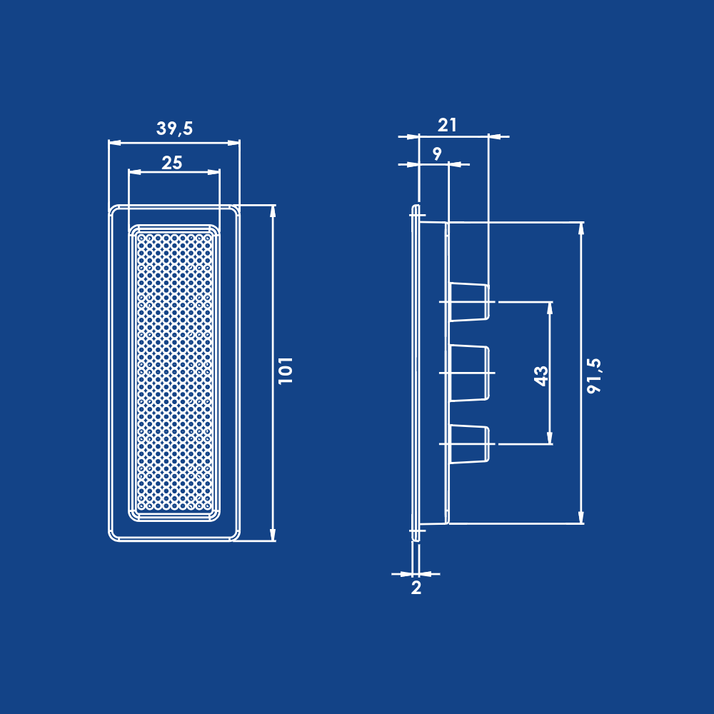 Havuz Kol Akustik Kare