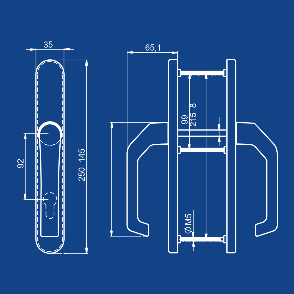 Mostar Oval Kapaklı